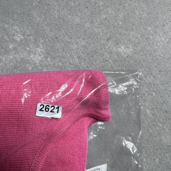 Ann Taylor Loft Shirt Womens Size Small Pink Crew Neck Pullover Wool Blend Knit - Picture 9 of 9